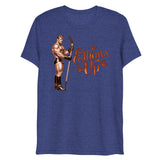 Elbows Up (Triblend) - Navy Triblend