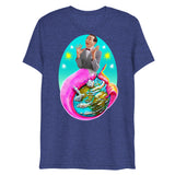 Sea Wee Merman (Triblend) - Navy Triblend