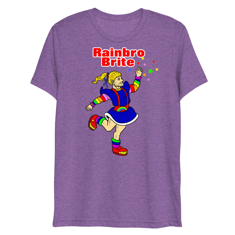 Rainbro-Brite (Triblend) - Purple Triblend