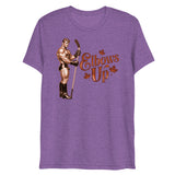 Elbows Up (Triblend) - Purple Triblend