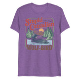 Wolf Bird (Triblend) - Purple Triblend
