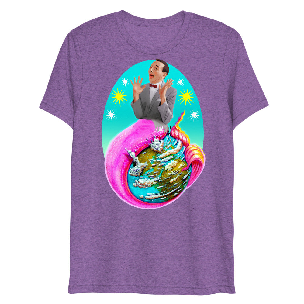 Sea Wee Merman (Triblend) - Purple Triblend