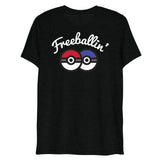 Freeballin' (Triblend) - Solid Black Triblend