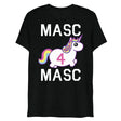 MASC4MASC (Triblend) - Solid Black Triblend