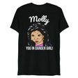 Molly You in Danger Girl (Triblend) - Solid Black Triblend