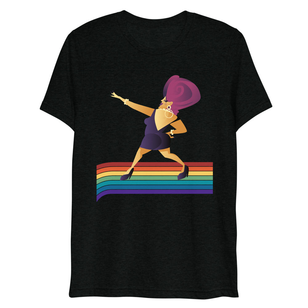 Take it to the Runway (Triblend) - Solid Black Triblend