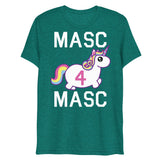 MASC4MASC (Triblend) - Teal Triblend