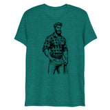 Lumbersexual (Triblend) - Teal Triblend