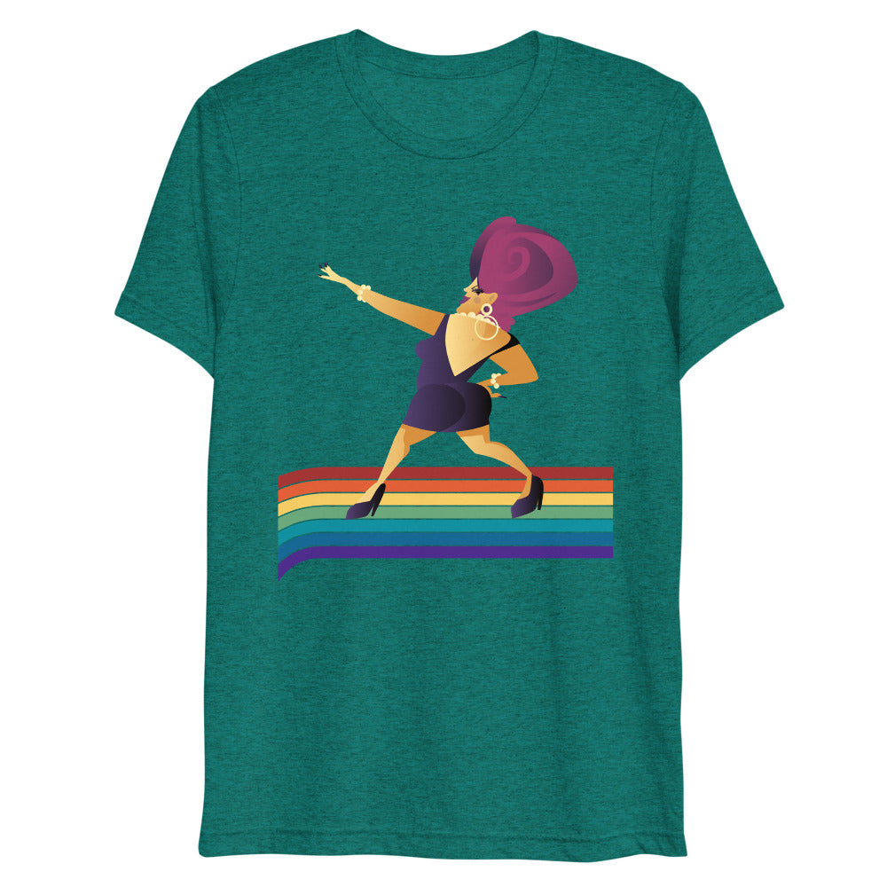 Take it to the Runway (Triblend) - Teal Triblend