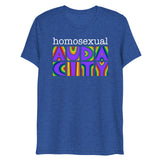 Homosexual Audacity (Triblend) - True Royal Triblend