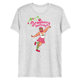 Strawberry Beefcake (Triblend) - White Fleck Triblend