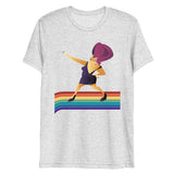 Take it to the Runway (Triblend) - White Fleck Triblend