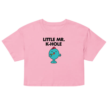 Little Mr. K-Hole (Crop Top) - Bubblegum