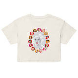 Dietrich and DiMaggio (Crop Top) - Ecru