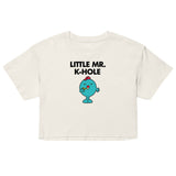Little Mr. K-Hole (Crop Top) - Ecru