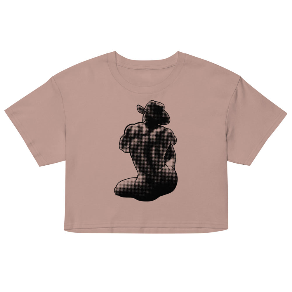 Bikini Cowboy (Crop Top) - Hazy Pink