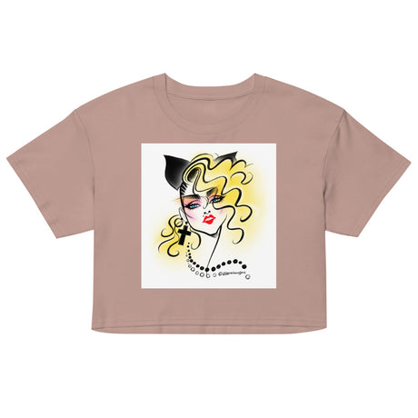 Lucky Star (Crop Top) - Hazy Pink