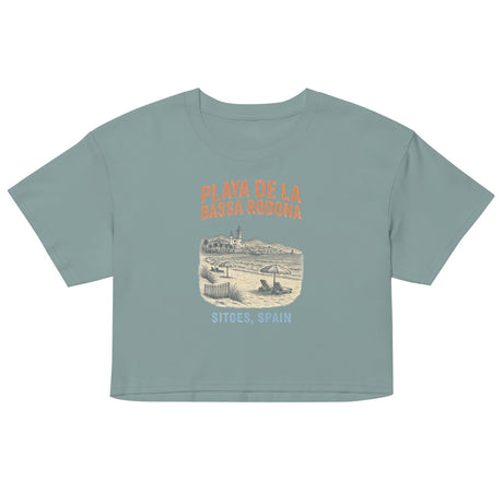 Playa de la Bassa Rodone (Crop Top) - Mineral