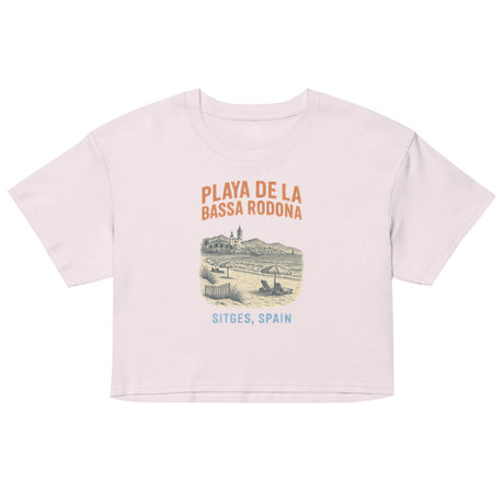 Playa de la Bassa Rodone (Crop Top) - Orchid