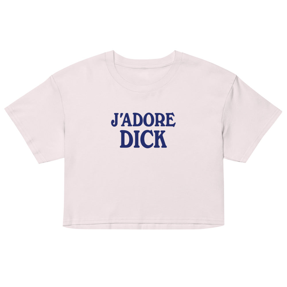 J'Adore Dick (Crop Top) - Orchid