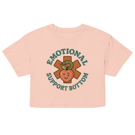 Emotional Support Bottom (Crop Top) - Pale Pink
