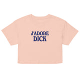 J'Adore Dick (Crop Top) - Pale Pink