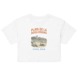 Playa de la Bassa Rodone (Crop Top) - White