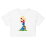 Smoky Mountain Glam (Crop Top) - White