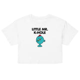 Little Mr. K-Hole (Crop Top) - White