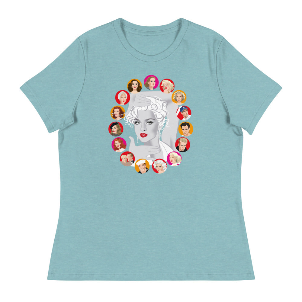 Dietrich and DiMaggio (Women's) - Heather Blue Lagoon