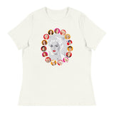 Dietrich and DiMaggio (Women's) - Vintage White