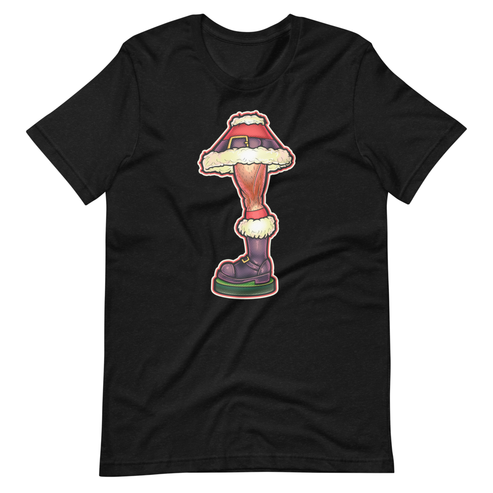 A Christmas Lamp-Christmas T-Shirts-Swish Embassy