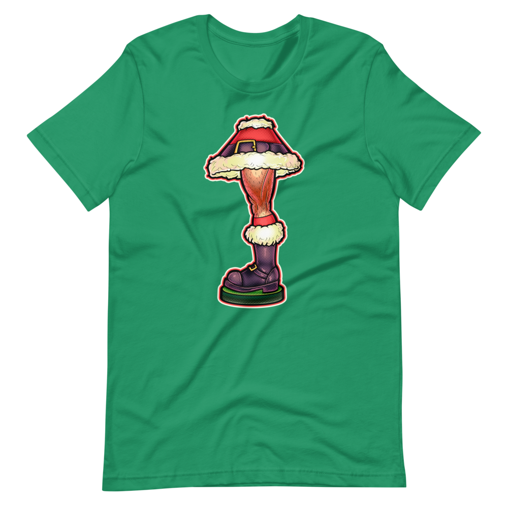 A Christmas Lamp-Christmas T-Shirts-Swish Embassy