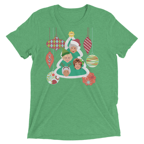 A Golden Christmas (Retail Triblend)-Triblend T-Shirt-Swish Embassy