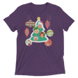 A Golden Christmas (Retail Triblend)-Triblend T-Shirt-Swish Embassy