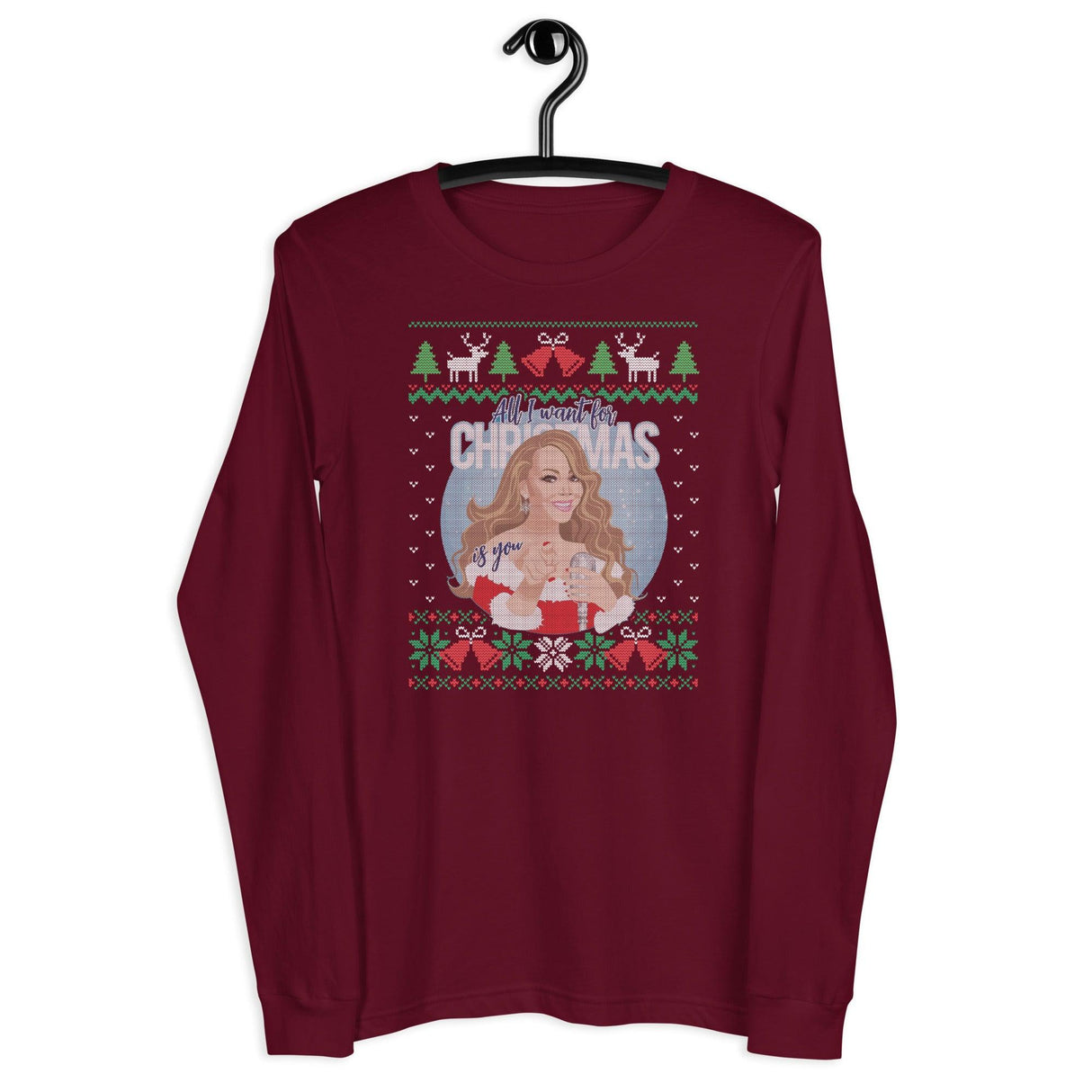 All I Want for XMas (Ugly Christmas)-Ugly Christmas Apparel-Swish Embassy