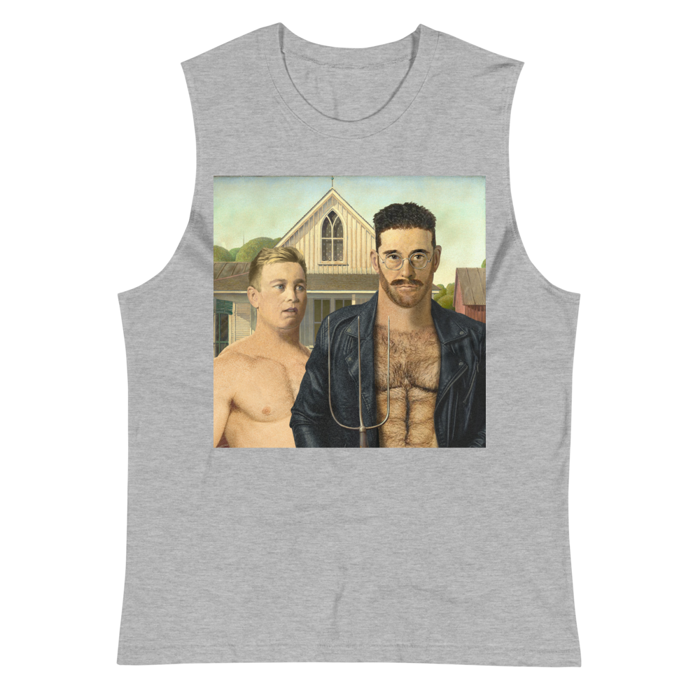 American Gaythic (Muscle Shirt)-Muscle Shirt-Swish Embassy