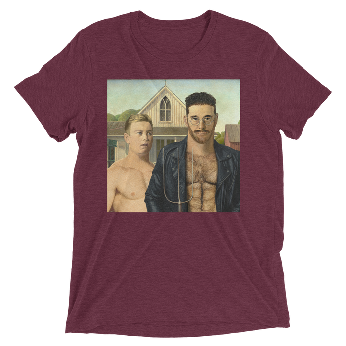 American Gaythic (Retail Triblend)-Triblend T-Shirt-Swish Embassy