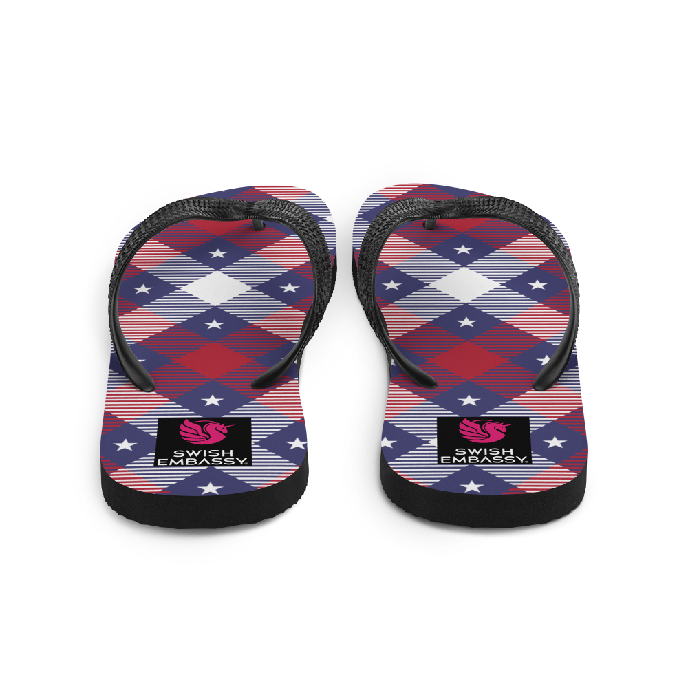 American Tartan (Flip Flops)-Swish Embassy