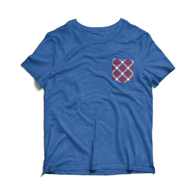 American Tartan (Pocket Tee)-Pocket Tee-Swish Embassy