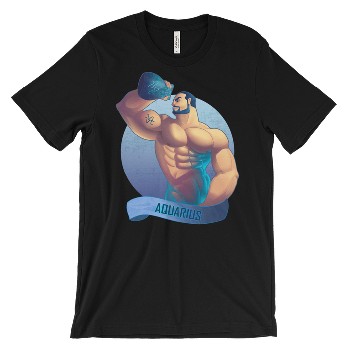 Aquarius (Zodiac)-T-Shirts-Swish Embassy