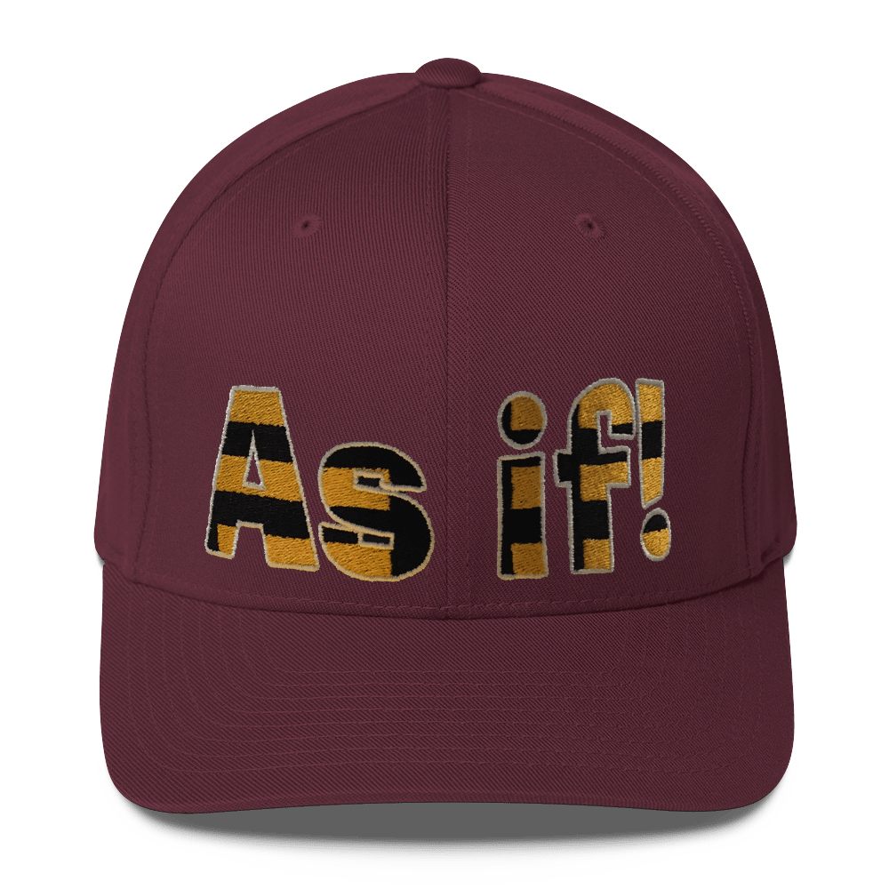 As If! (Baseball Cap)-Headwear-Swish Embassy