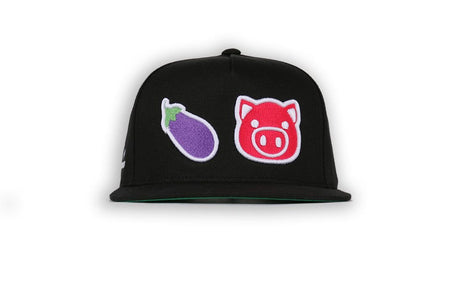 Aubergine Pig (Headwear)-Headwear-Swish Embassy