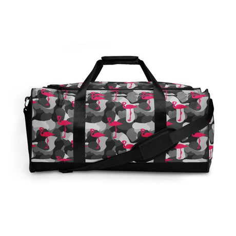 Battle Flamingo (Duffle bag)-Duffle Bag-Swish Embassy