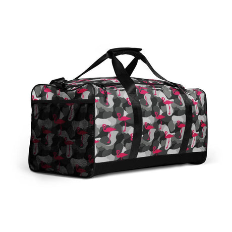 Battle Flamingo (Duffle bag)-Duffle Bag-Swish Embassy