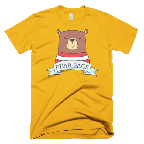 Bear Face-T-Shirts-Swish Embassy