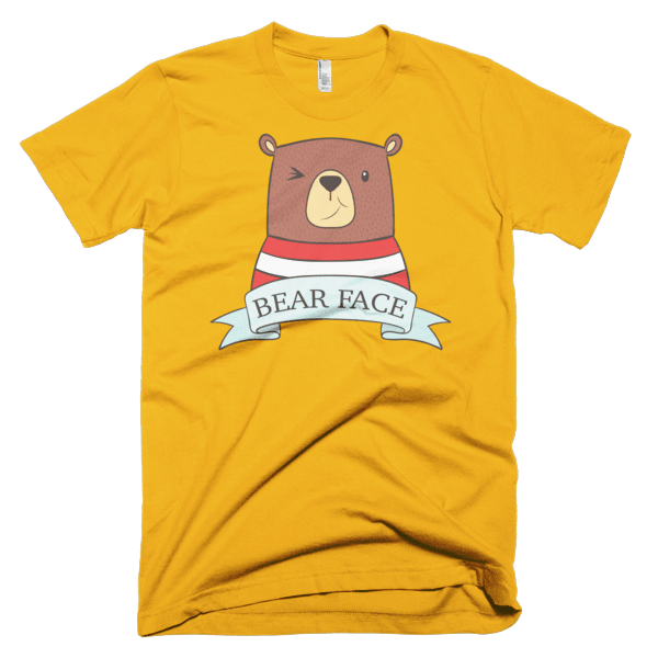 Bear Face-T-Shirts-Swish Embassy