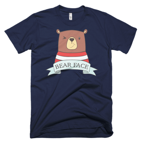 Bear Face-T-Shirts-Swish Embassy