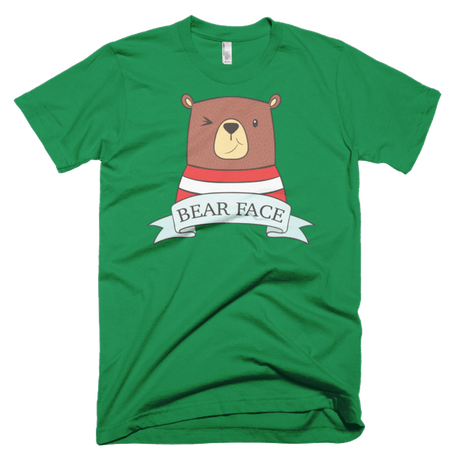 Bear Face-T-Shirts-Swish Embassy