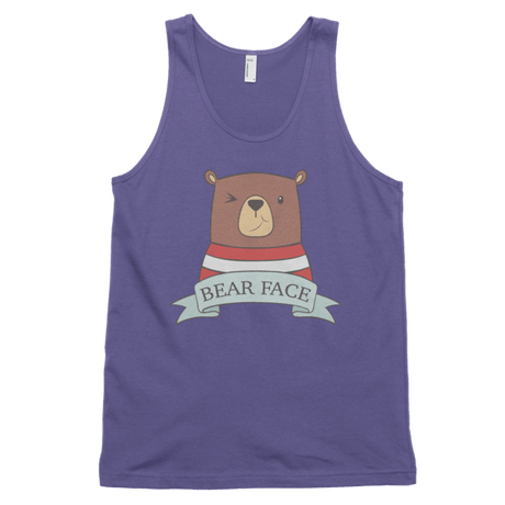 Bear Face (Tank)-Tank Top-Swish Embassy